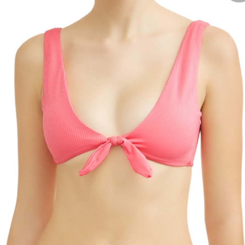 No Boundaries Bunny Tie Bikini Top
